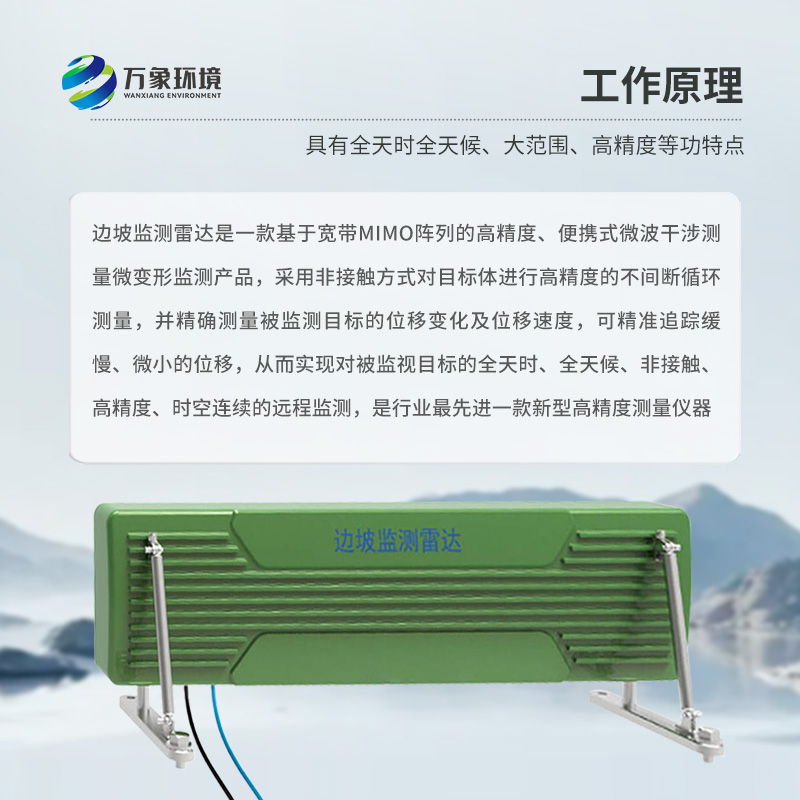 邊坡穩定監測雷達
